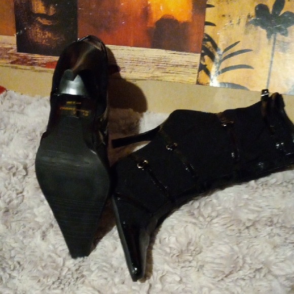 Pulse Black Heeled Boots for Women - Picture 4 of 4